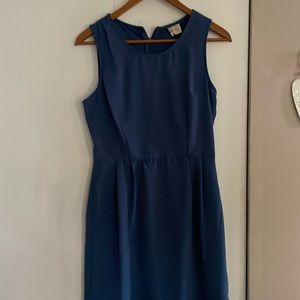 Japna size M blue zip up dress